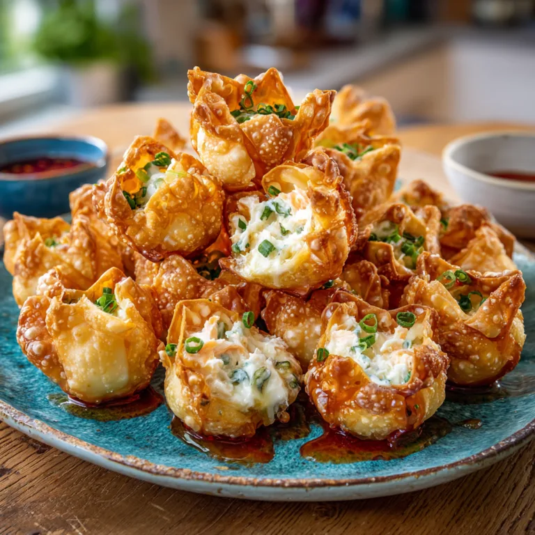 Crispy Crab Rangoon Bombs