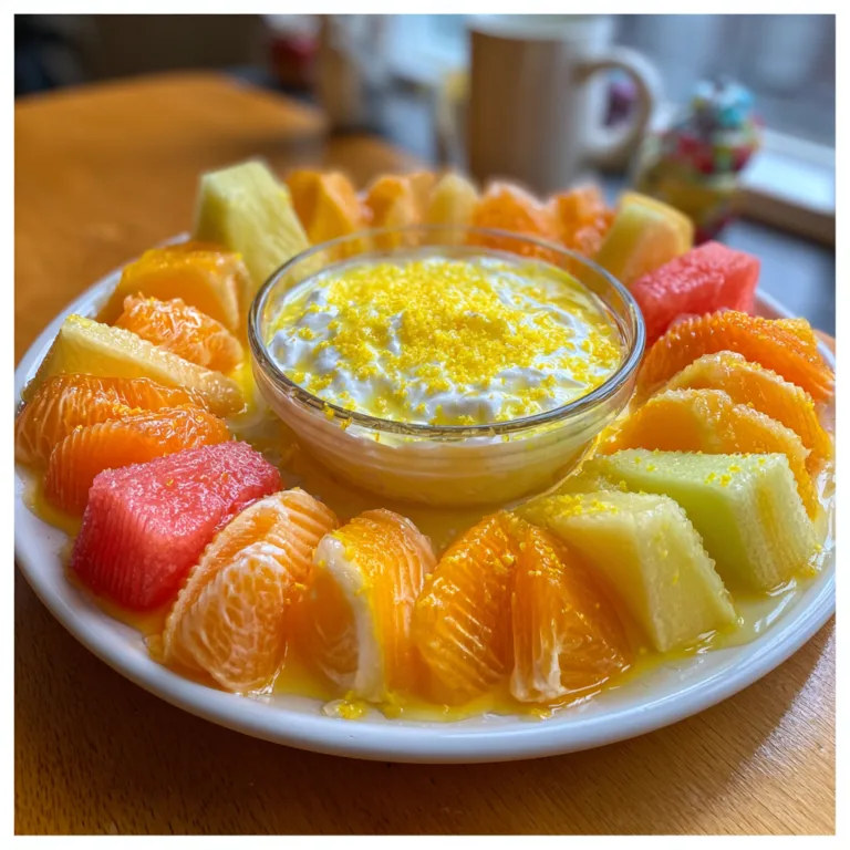 Fruit Fries Lemon Dip