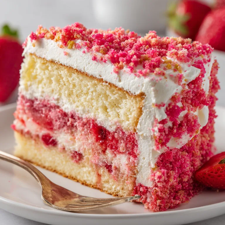 Strawberry Crunch Cheesecake