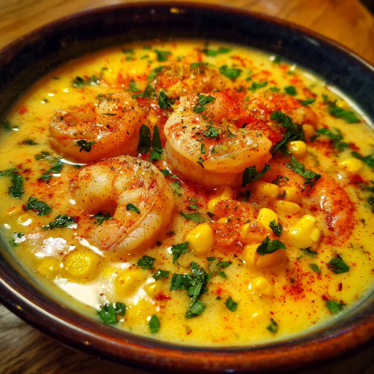 Shrimp and Corn Bisque