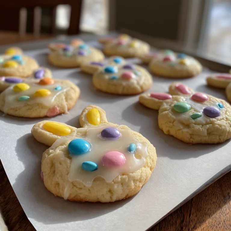 Easter Bunny Sugar Cookies