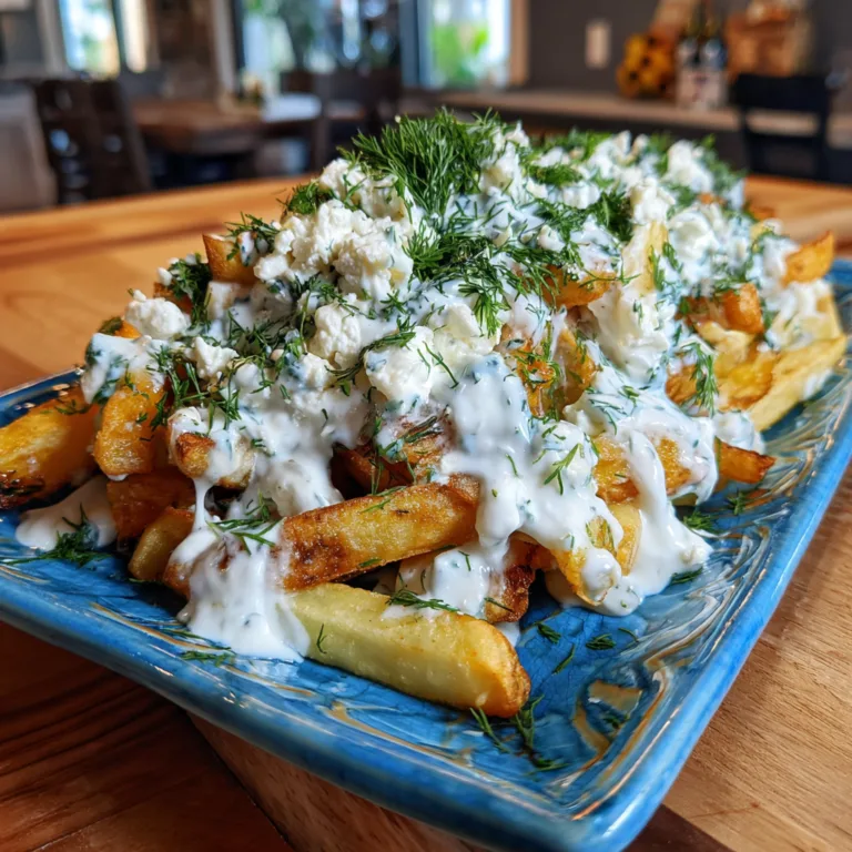 Easy Greek Feta Fries