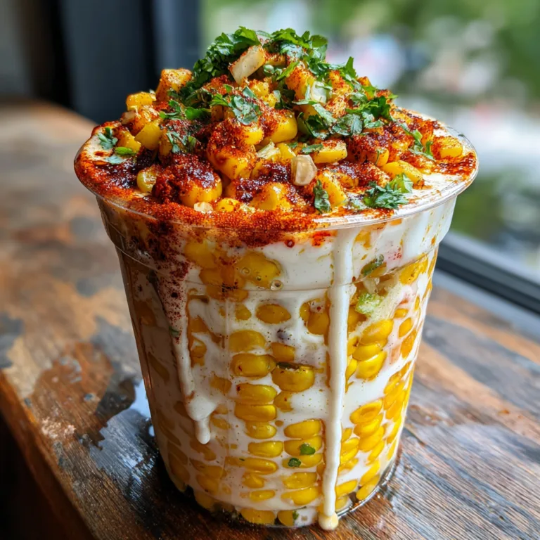 Mexican Street Corn Cup