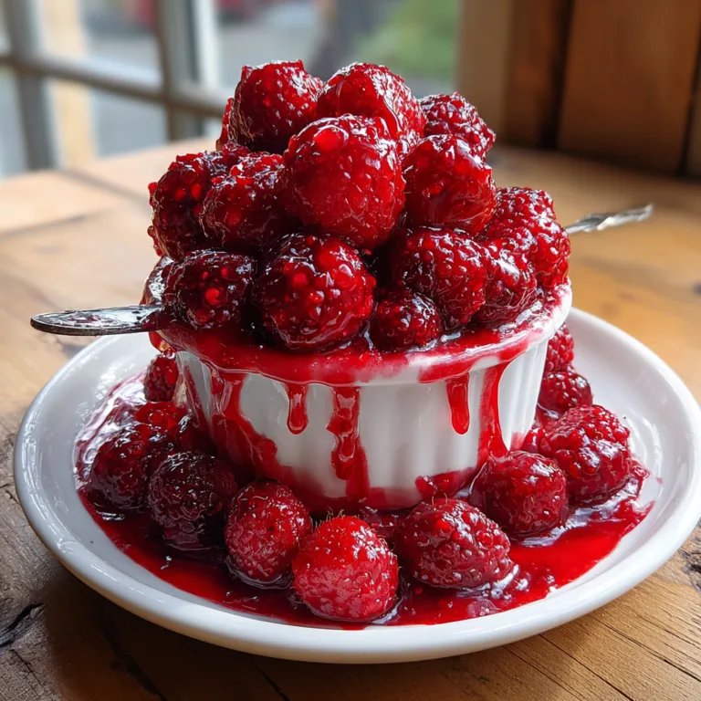 Fresh Raspberry Compote