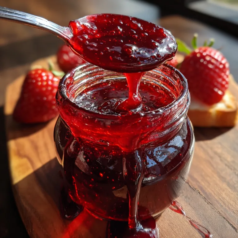 Crockpot Strawberry Butter