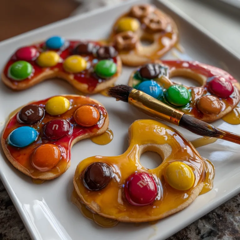 Artist Palette Cookies