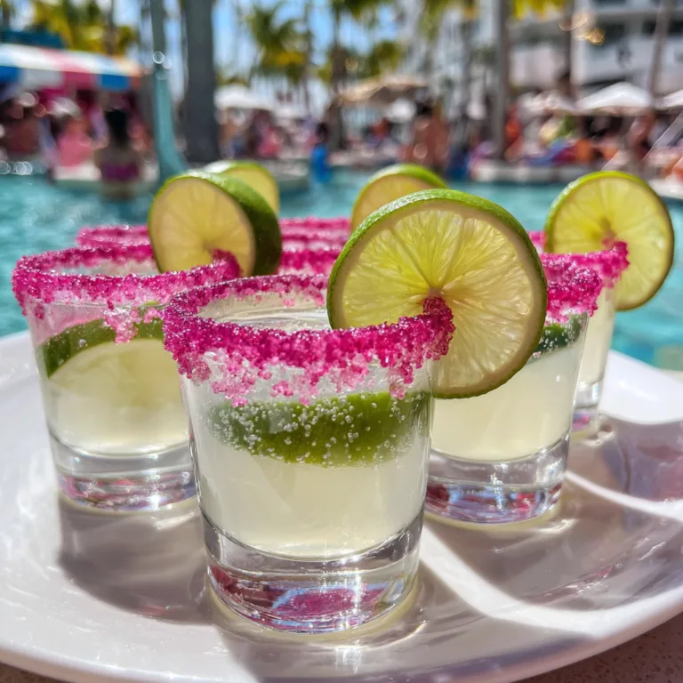 Poolside Lemon Shots