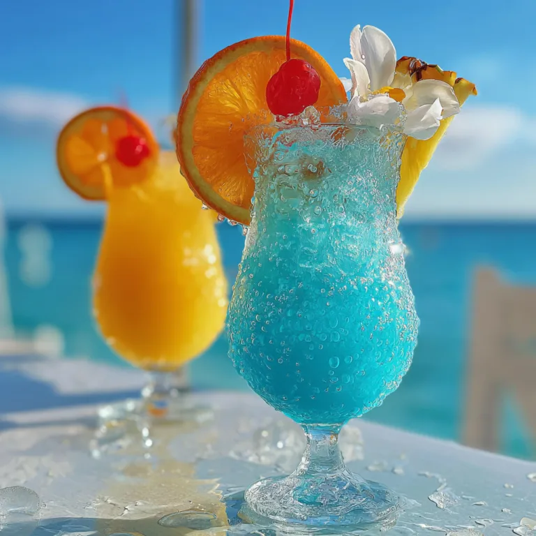 Blue Hawaiian Cocktail