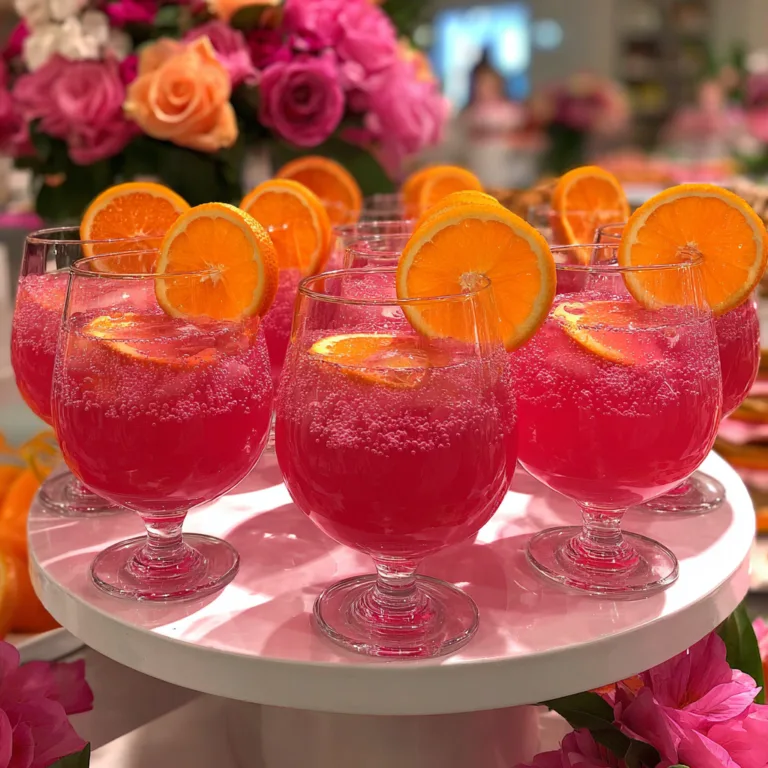Sparkling Pink Party Punch