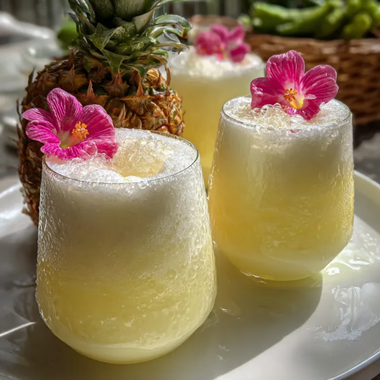 Pineapple Coconut Cocktail
