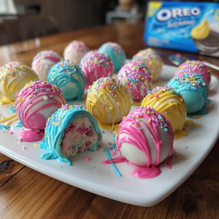 Easter Egg Oreo Balls
