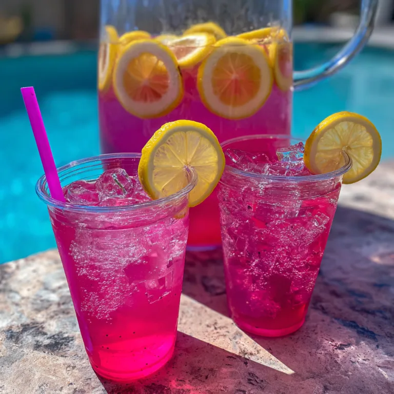 Pineapple Dragon Fruit Drink