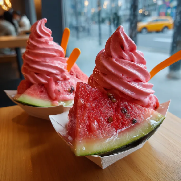 Pink Soft Serve Watermelon
