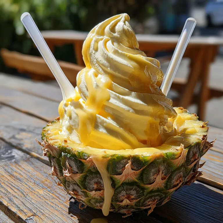 Pineapple Soft Serve Bowl