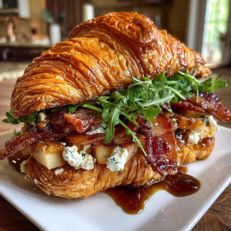 Apple Croissant Sandwich