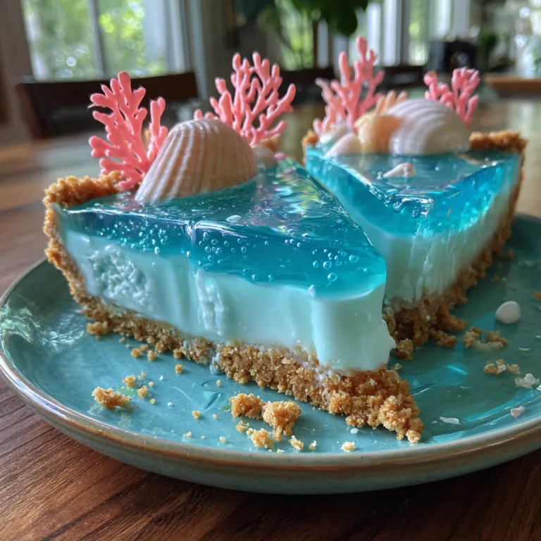 Ocean Jelly Cheesecake