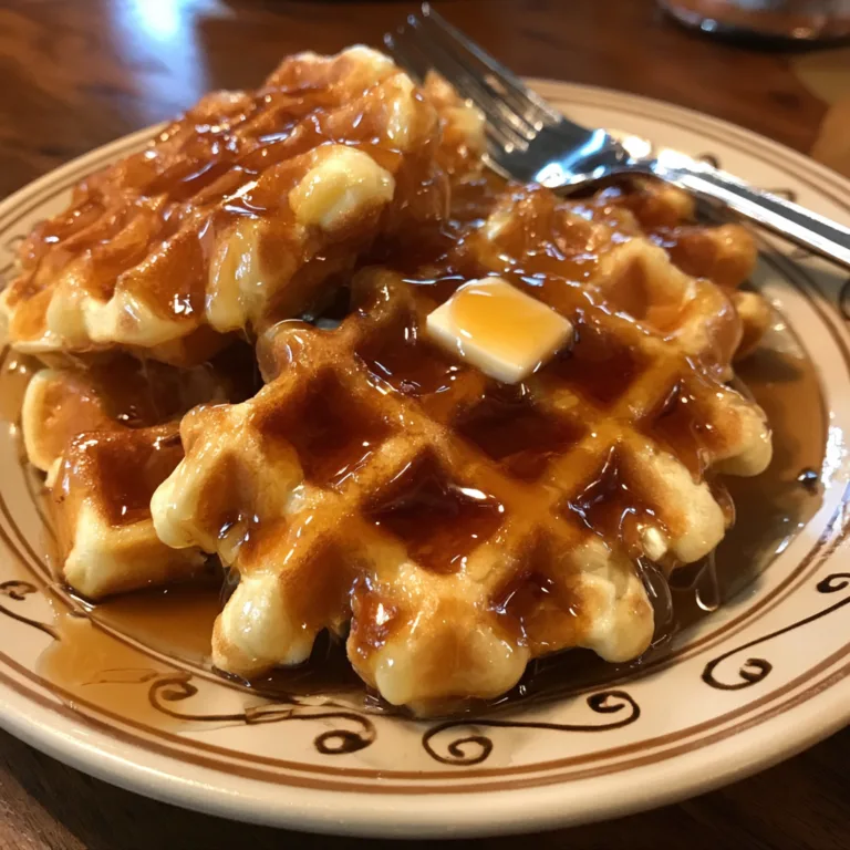 Diner Style Waffles