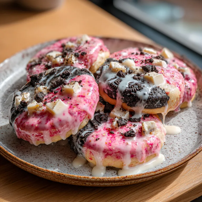 Oreo Strawberry Cookies